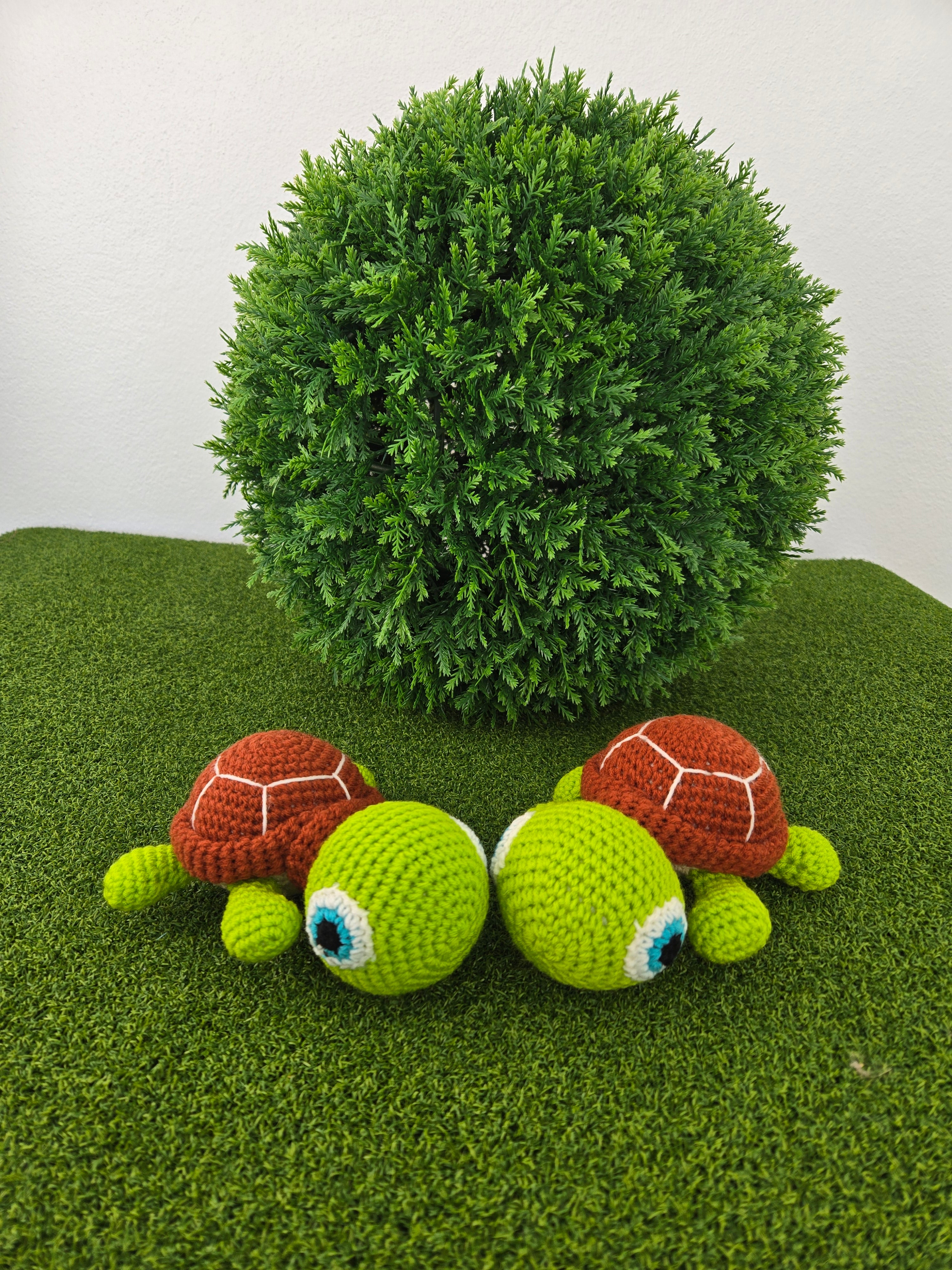 Handmade Crochet Turtle Plush Toy