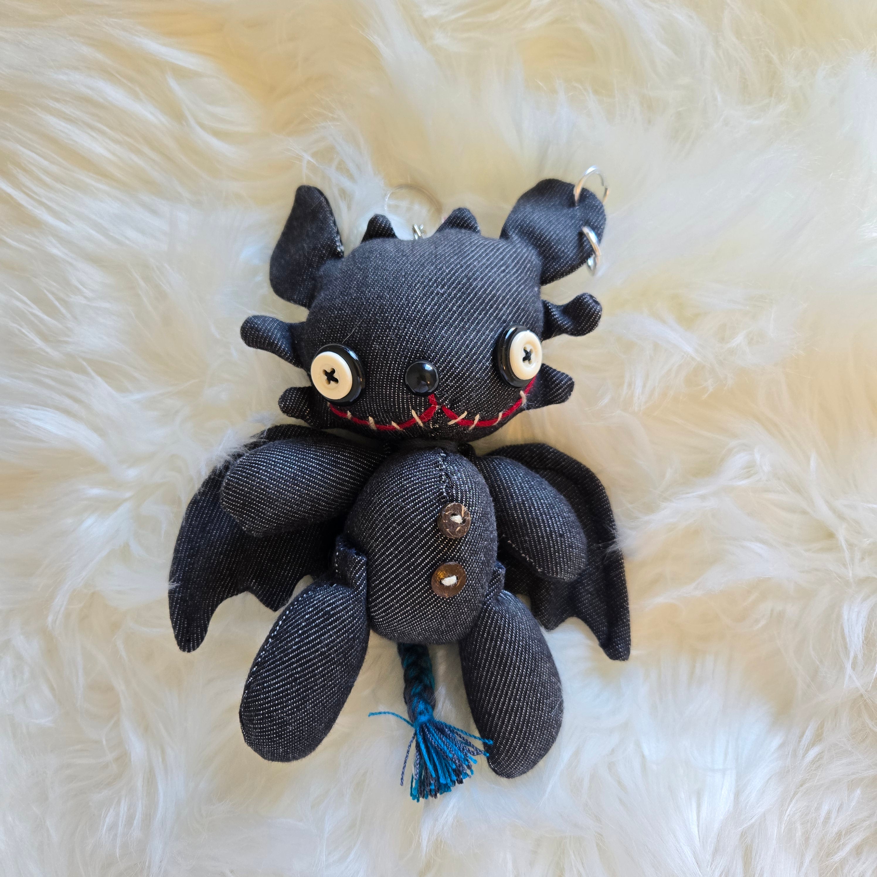 Denim Keychain