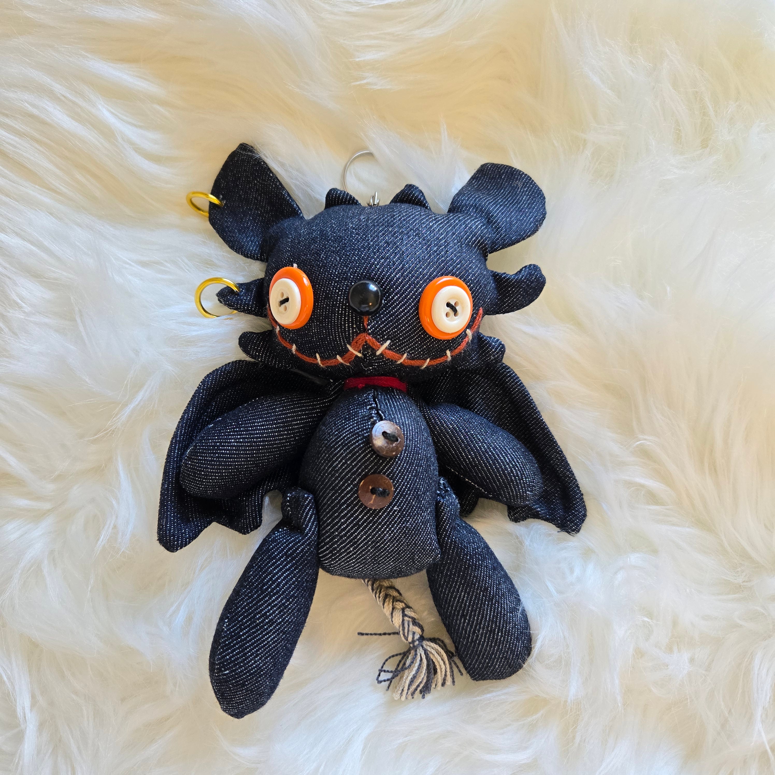 Denim Keychain