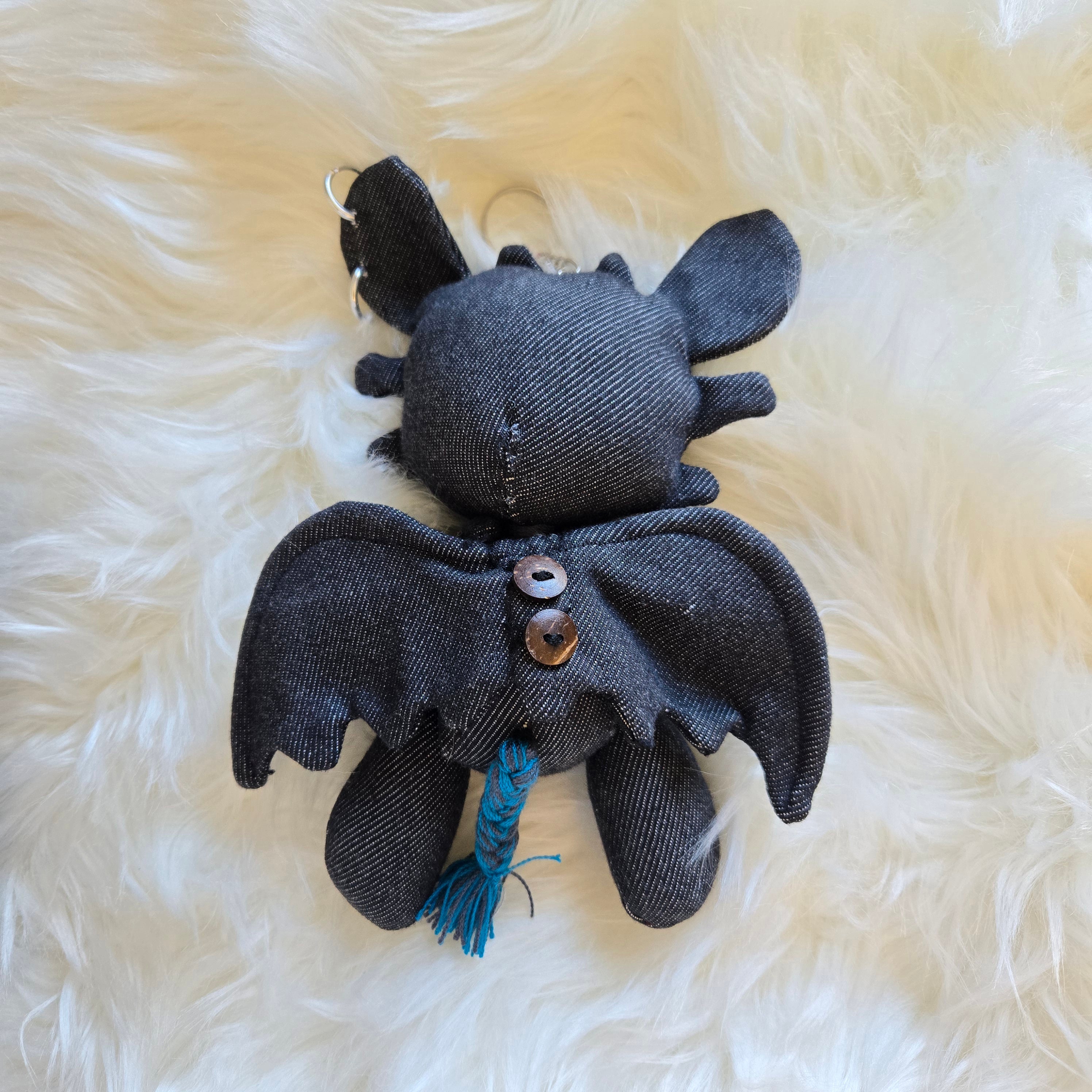 Denim Keychain