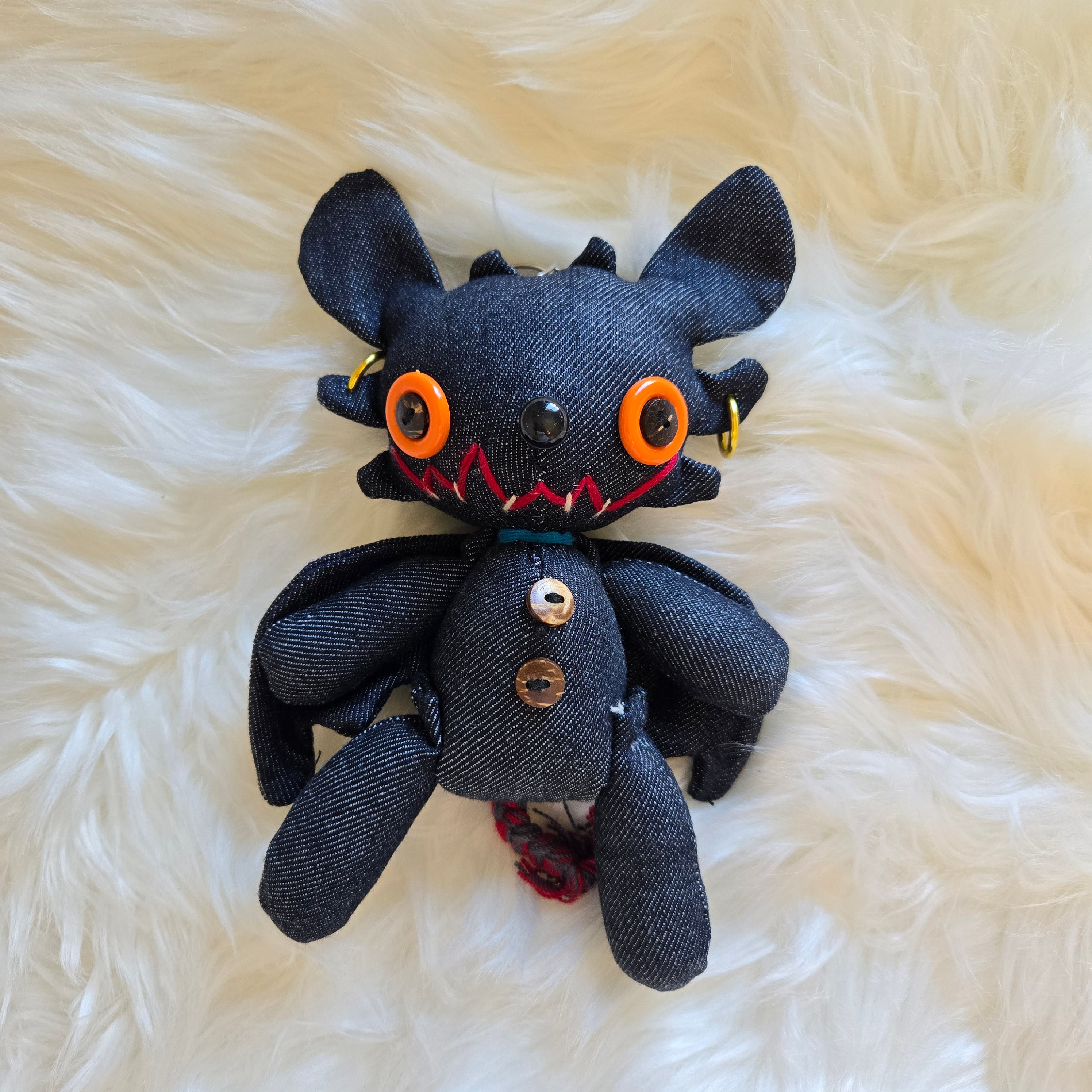 Denim Keychain