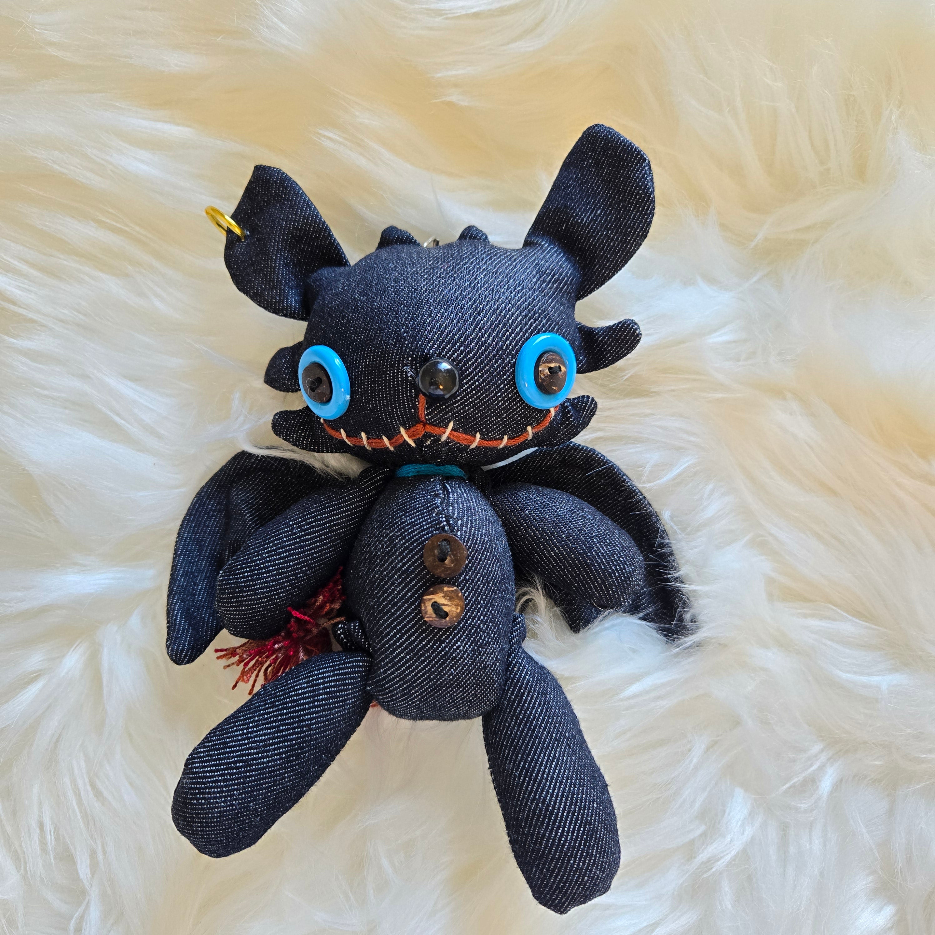 Denim Keychain
