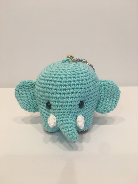 Crochet Dolls - Elephant's Keychain