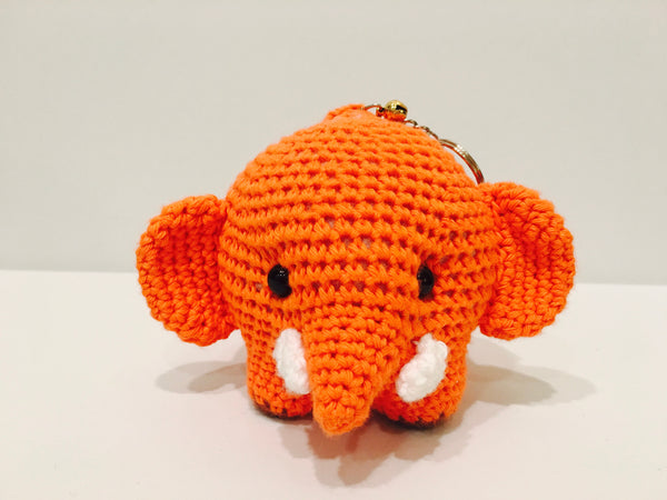 Crochet Dolls - Elephant's Keychain